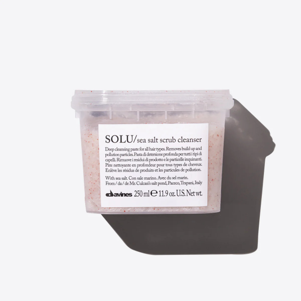 Davines SOLU Sea Salt Scrub Cleanser 250ml